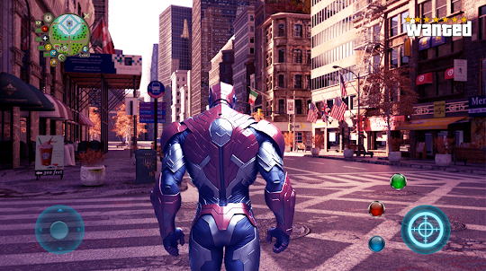 Iron SuperHero : Fithing Hero