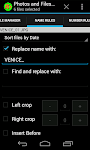 screenshot of Photos and Files Renamer Pro