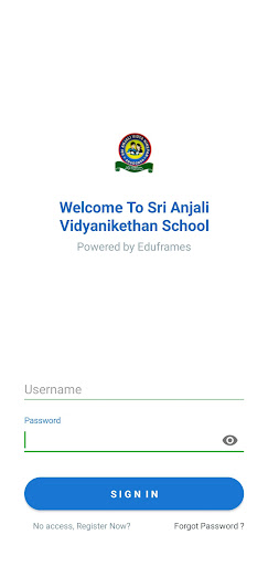 Android application Sri Anjali Vidyanikethan screenshort