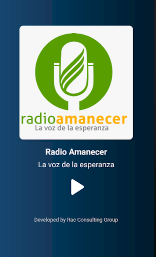 Android application Radio Amanacer screenshort