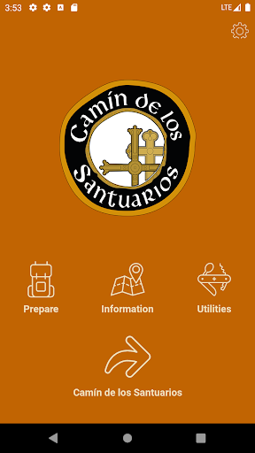 Android application Camin de los Santuarios screenshort