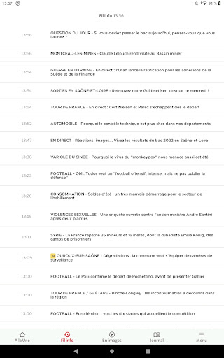 Le Journal de Saône-et-Loire Screenshot