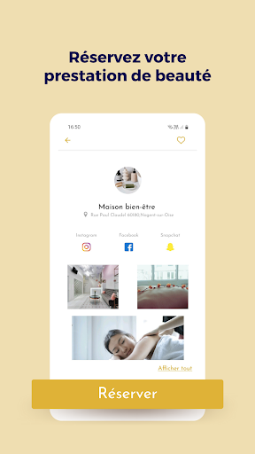 Android application MYRENDEVOO screenshort