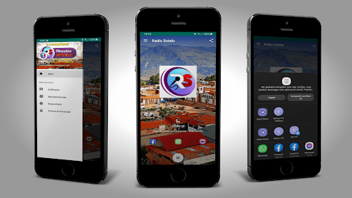 Android application Radio Sotelo screenshort