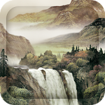Cover Image of Herunterladen 3D Chinese Ink Style Live Wallpaper 1.6.1 APK