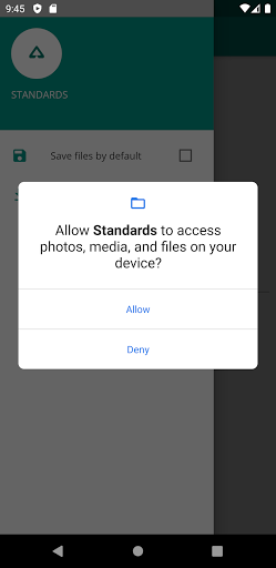 standards Screen 3