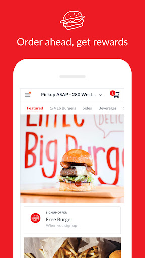 Android application Little Big Burger screenshort