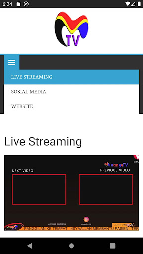 Minang TV Screen 2