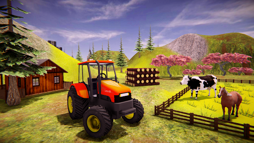 Android application Tractor Trailer Simulator Game screenshort
