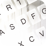 White Keyboard Theme Emoji icon