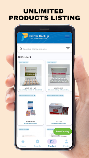 PharmaHookup - B2B Marketplace Screen 2