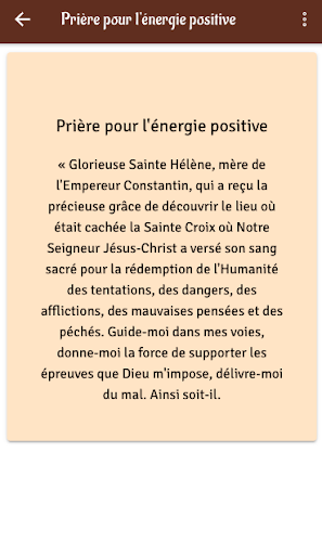 Prière pour lénergie positive Screen 2