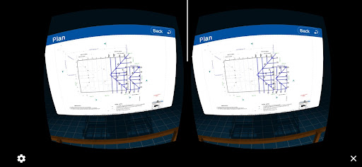 UniSA Roof Construction VR Screen 2