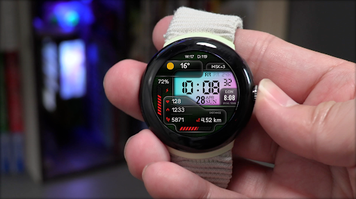 RCHITUK Sport URX65 Watch face screenshot 10