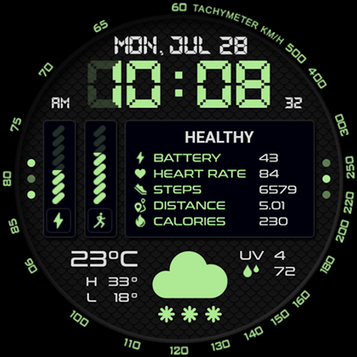 Watch face CNW-42 screenshot 14