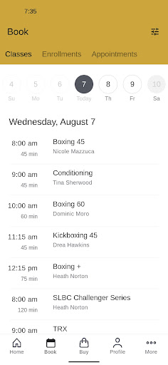 St Louis Boxing Club Screen 2