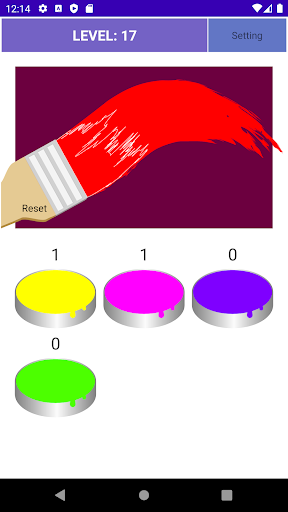 Mixing Colors Screen 2