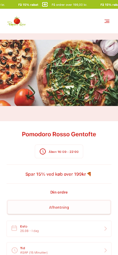 Android application Pomodoro Rosso Gentofte screenshort