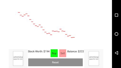 Stock Market Simulator Screen 3