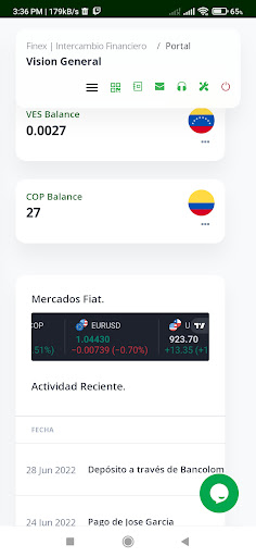Android application Finex Capital Pago Fácil screenshort