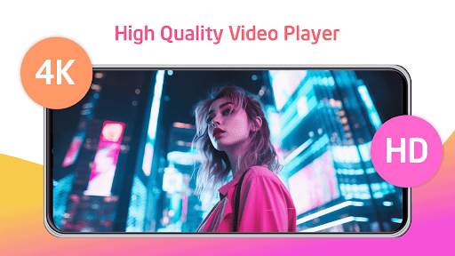 Android application Video player screenshort