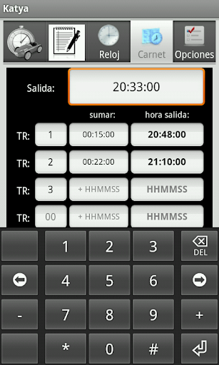 Katya (rallys regularidad) Screen 3
