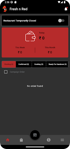 Fresh n Red Vendor Screen 3