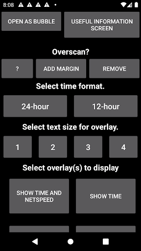 Time NetSpeed Monitor Screen 2