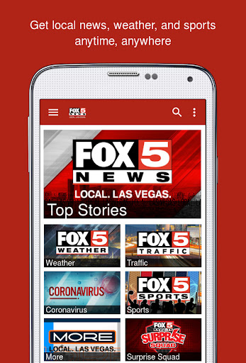 Screenshot of FOX5 Vegas - Las Vegas News