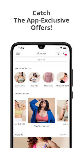 SHAPE Lingerie Screenshot 1 - AppWisp.com