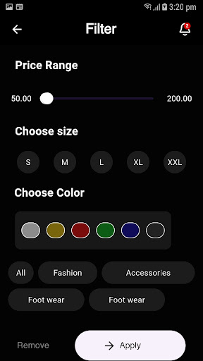 Android application D Hub screenshort