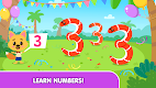screenshot of Numbers learning game for kids