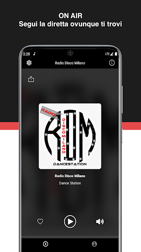 RDM Radio Disco Milano Screen 2