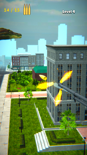 Android application Dino Hunt Jurassic 3D screenshort