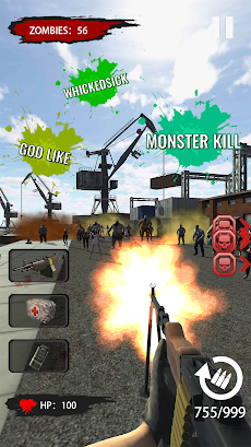 Shooting Zombie Survival: Free 3D FPS Shooterのおすすめ画像3
