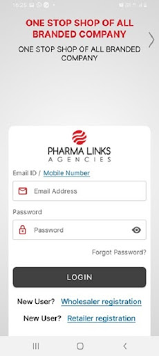 Android application Pharma Links screenshort