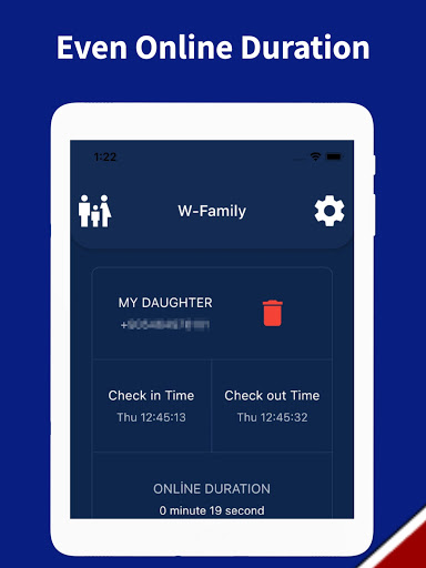 Parental Control App  Online Status
