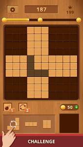 Wood Block Puzzle Блочная игра