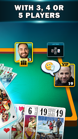 Game screenshot VIP Tarot - French Card Game hack
