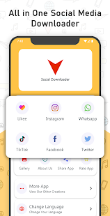 Social Downloader | Status Saver, Video Downloader 1.0 screenshots 1