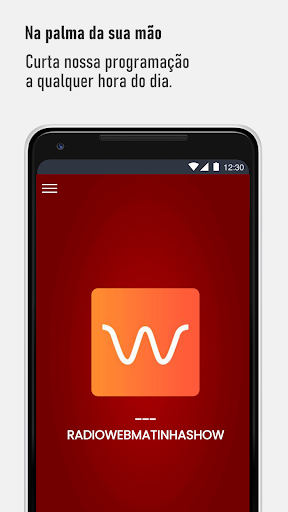 Android application Rádio Web Matinha Show screenshort