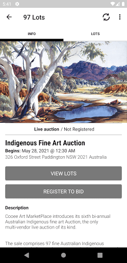 Cooee Art Auctions