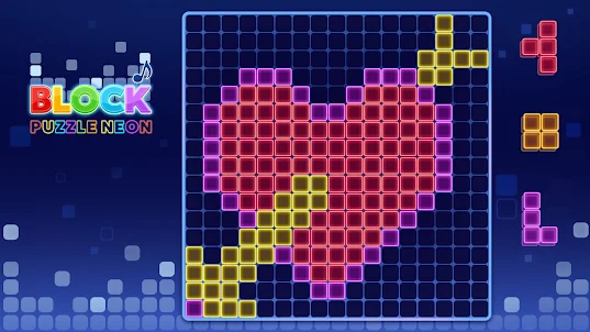 Block Puzzle Neon: Block Music