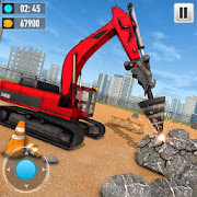 Heavy Drill Excavator Simulator Construction Games