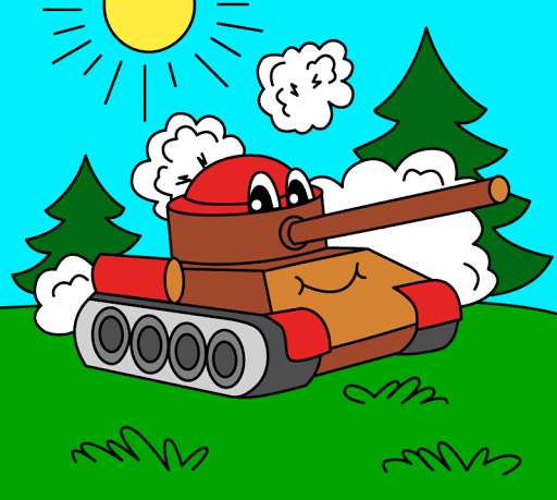 Coloring pages for children : transport 1.2.6 screenshots 1