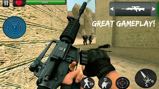 Rescue Mission Commando MOD APK v3.1 (GOD MODE) 2