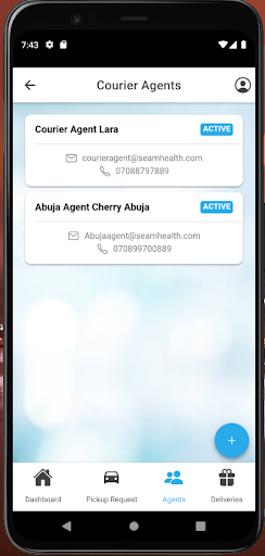 Android application ELSRT + screenshort