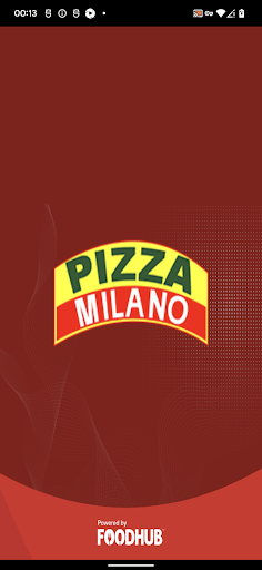 Android application Milano Pizza screenshort