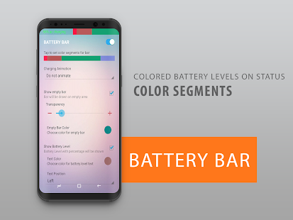 Batterieleiste : Energieleisten auf S Screenshot