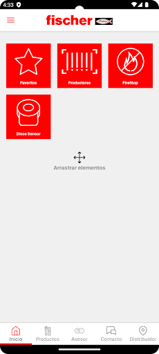 Vista previa de la aplicación